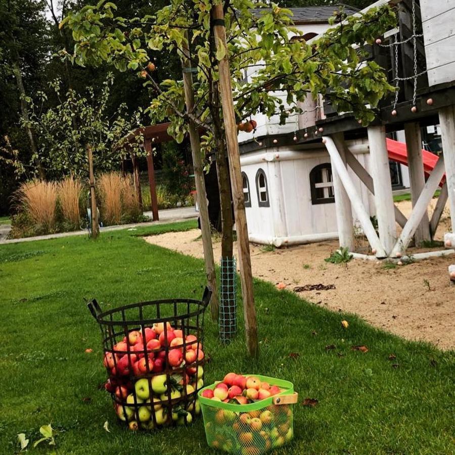 Domki Wśród Jabłoni Gąski Exterior foto
