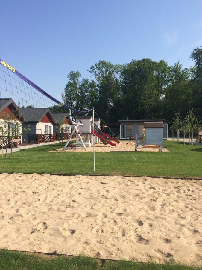 Domki Wśród Jabłoni Gąski Exterior foto
