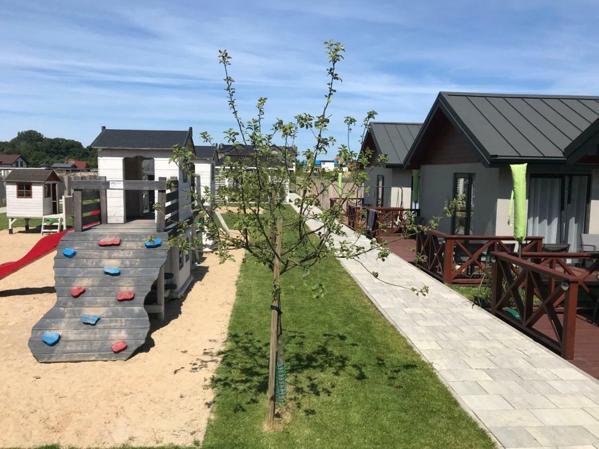 Domki Wśród Jabłoni Gąski Exterior foto