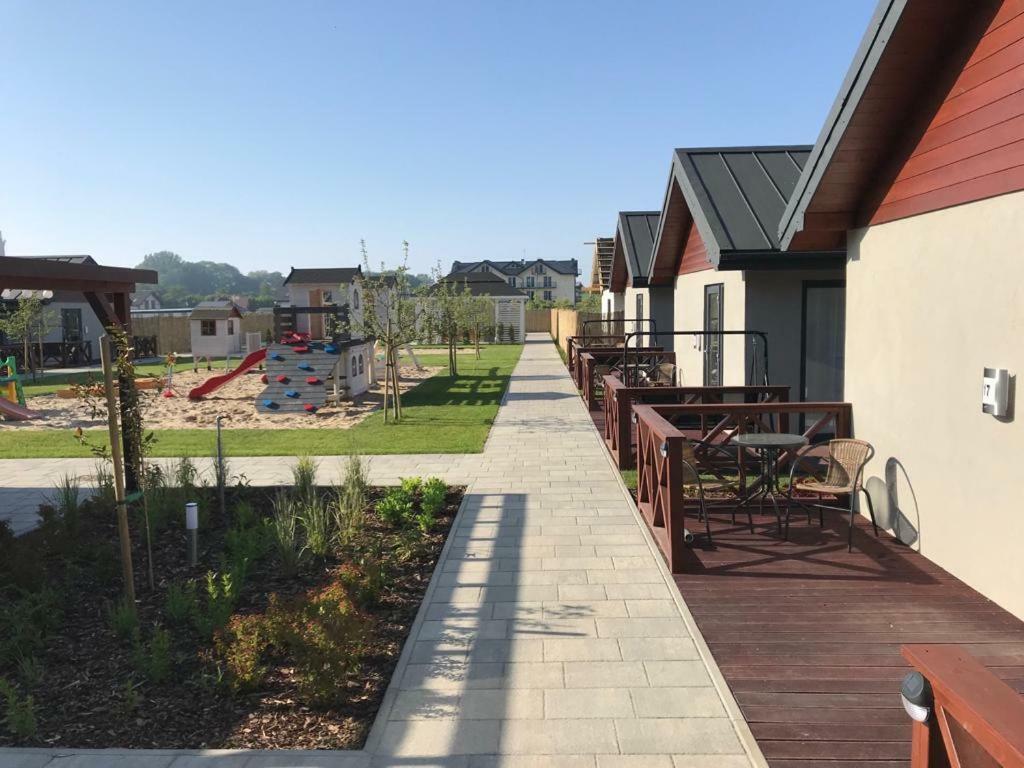 Domki Wśród Jabłoni Gąski Exterior foto